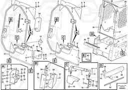 89841 Door with fitting parts MC60B S/N 71000 -, Volvo Construction Equipment