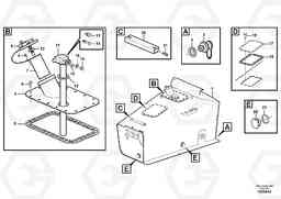 63248 Fuel tank A35E FS FULL SUSPENSION, Volvo Construction Equipment