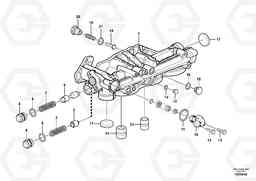 103892 Oil filter housing L180G, Volvo Construction Equipment