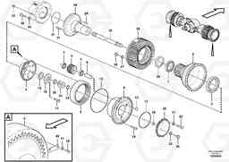 86359 Wheel hub L350F, Volvo Construction Equipment