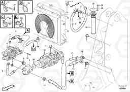 84483 Supply/return and Cooling Circuits MC70B S/N 71000 -, Volvo Construction Equipment