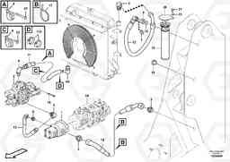 84499 Supply/return and Cooling Circuits MC70B S/N 71000 -, Volvo Construction Equipment