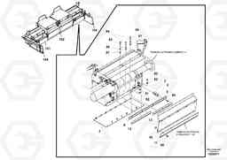 92744 Kit Wear Main Screed ABG4361 S/N 0847503050 -, Volvo Construction Equipment