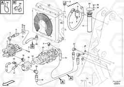 83587 Supply/return and Cooling Circuits MC80B S/N 71000 -, Volvo Construction Equipment