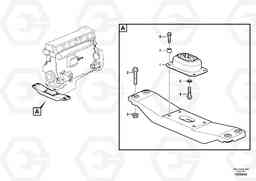 105429 Engine mounting L150G, Volvo Construction Equipment