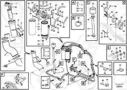 103538 Fuel tank with fitting parts L150G, Volvo Construction Equipment