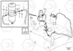106064 Extra fuel filter L180G, Volvo Construction Equipment