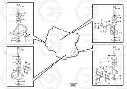 79025 Engine mount EW140C, Volvo Construction Equipment