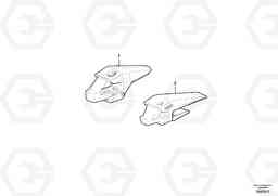 76299 Adapter kit ATTACHMENTS ATTACHMENTS WHEEL LOADERS GEN. D - E, Volvo Construction Equipment