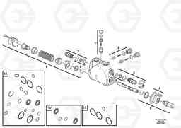 102090 Valve section BL61 S/N 11459 -, Volvo Construction Equipment