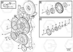 106346 Timing gear L220G, Volvo Construction Equipment