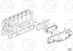104843 Oil cooler L220G, Volvo Construction Equipment