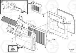 103866 Air filter. L60F, Volvo Construction Equipment
