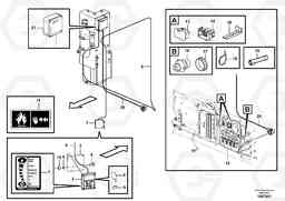 99857 Cable harness, fire suppression system L120F, Volvo Construction Equipment