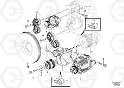 104463 Belt transmission L150G, Volvo Construction Equipment