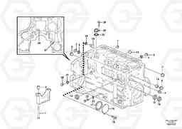 87431 Cylinder block EC140B PRIME S/N 15001-, Volvo Construction Equipment