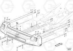 104454 Rear hitch and counterweight L150G, Volvo Construction Equipment