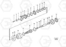 78005 Axle, four-wheel drive BL71, Volvo Construction Equipment