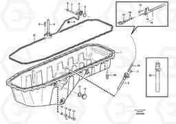 88862 Oil sump EC330B SER NO INT 10713- EU&NA 80001-, Volvo Construction Equipment