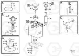 91104 Hydraulic oil tank EC160C, Volvo Construction Equipment