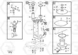 91121 Hydraulic oil tank ECR305C, Volvo Construction Equipment