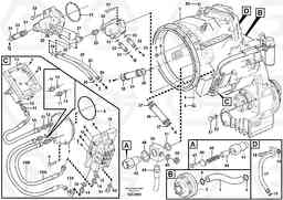 103793 Oil distributor and tube L150G, Volvo Construction Equipment