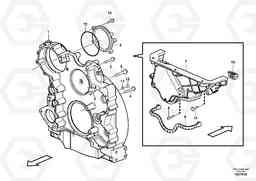 101261 Flywheel housing L220G, Volvo Construction Equipment