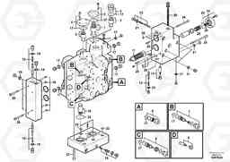 84122 Control valve L220F, Volvo Construction Equipment