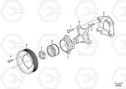 105891 Bearing mounting L220G, Volvo Construction Equipment