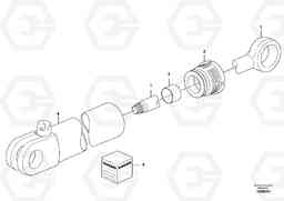 104590 Dipper arm cylinder BL70 S/N 11489 -, Volvo Construction Equipment