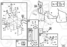 96383 Fire suppression system L120F, Volvo Construction Equipment