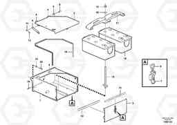 105877 Battery box with fitting parts L220G, Volvo Construction Equipment