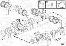 106057 Planet axles with fitting parts L180G, Volvo Construction Equipment