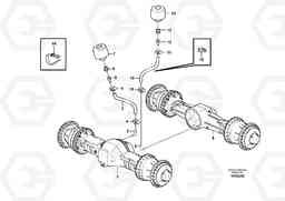 101695 Venting, planet shafts L220G, Volvo Construction Equipment