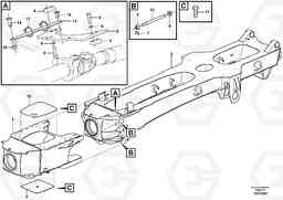 100587 Frame Extension A30E, Volvo Construction Equipment