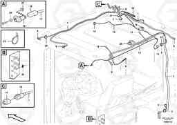 103499 Cable harness, ceiling L150G, Volvo Construction Equipment