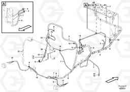 105483 Cable harness, rear L220G, Volvo Construction Equipment