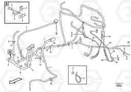 103506 Rear cable harness with assembly parts L180G, Volvo Construction Equipment