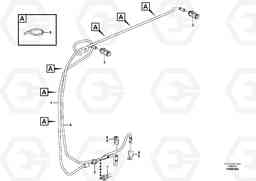 104862 Cable harness, radiator L150G, Volvo Construction Equipment