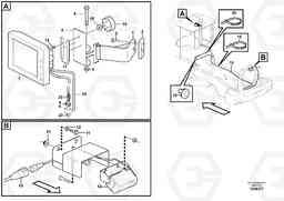 101650 Camera inclusive monitor. L180G, Volvo Construction Equipment