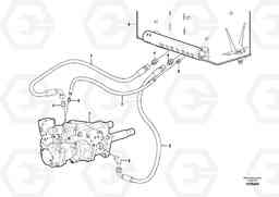 103900 Oil-bleed line, pump L180G, Volvo Construction Equipment