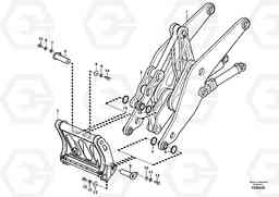 104757 Assemble attachment bracket L150G, Volvo Construction Equipment