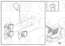 102291 Rocker switch panel MC80B S/N 71000 -, Volvo Construction Equipment