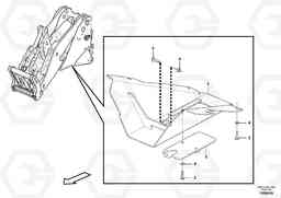 102930 Belly guard, front. L220G, Volvo Construction Equipment