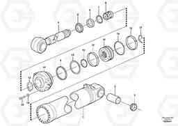 103284 Hydraulic cylinder, tilting L180G, Volvo Construction Equipment