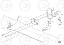 105445 Pause cab heater L180G, Volvo Construction Equipment