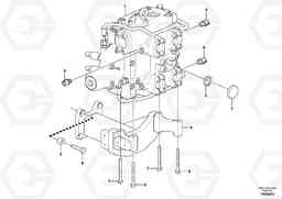 106354 Control valve with fitting parts. L220G, Volvo Construction Equipment