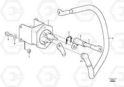 103025 Battery cable and disconnect switch L220G, Volvo Construction Equipment