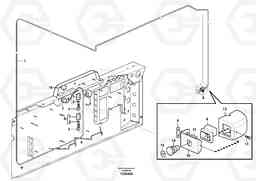 101637 Cable harness battery disconnector in cab L180G, Volvo Construction Equipment