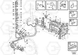 105416 Cable harness, electrical distribution unit L150G, Volvo Construction Equipment